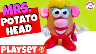 Playskool Mrs Potato Head  Mrs Potato Head Toy  Potato Head Funny  Mrs Potato Head Review [upl. by Enyrhtac182]