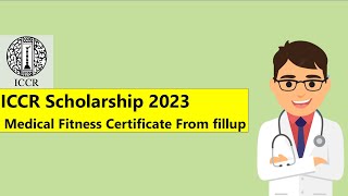 🇧🇩🤝🇮🇳How to fillup ICCR Scholarship Medical Fitness Certificate Study in India Bijon Bala [upl. by Enyalb]