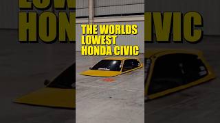 The Worlds LOWEST Honda Civic jdmcars hondacivic shorts [upl. by Stahl]