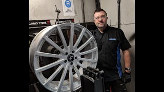 Buckled Alloy Wheel Repair Specialists [upl. by Rubetta789]