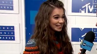 Hailee Steinfeld Interview  VMA 2016 [upl. by Nirot]