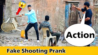 Fake Shooting Prank  Prakash Peswani Prank [upl. by Belding]