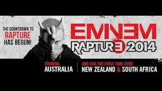 EMINEMS RAPTURE 2014 Highlights  Australia amp New Zealand [upl. by Halehs]