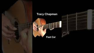 Fast Car  Tracy Chapman guitar shorts tutorial [upl. by Cita]