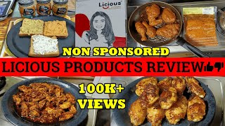 LICIOUS  LICIOUS REVIEW  LICIOUS SPREAD REVIEW  LICIOUS READY TO COOK  HOW TO USE LICIOUS APP [upl. by Eiuqcaj]