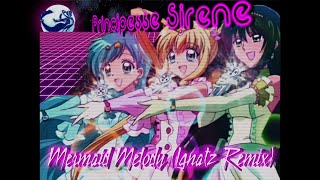 Principesse Sirene  Mermaid Melody Ignatz Synthwave Remix sigla 80sretrowaveamv [upl. by Lynelle]