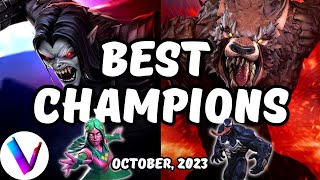 Best Champions Ranked amp Tier List  October 2023  Vega Tier List  Morbius Werewolf Viv Venom MCoC [upl. by Lraed136]