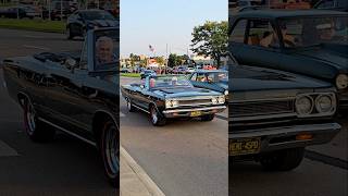 1968 Plymouth GTX Convertible Classic Car Drive By Engine Sound Woodward Dream Cruise 2024 [upl. by Stearne779]