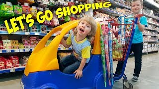 Children Song  Lets Go Shopping  song by iFinger [upl. by Aehtela]