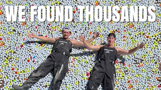 We Found Thousands of Golf Balls in a Dried up Pond [upl. by Astera552]