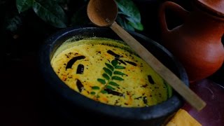 നാടൻ മോര് കറി Pulisseri Moru Curry Sadya Pulissery Spiced Buttermilk with Colocosia Ep12 [upl. by Eads156]