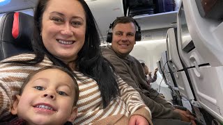 TRAVEL DAY CANADA TO SAMOA  Family of 6 travel vlog [upl. by Chaffee644]