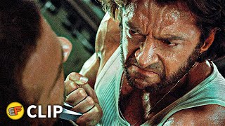 Wolverine vs Sabretooth  The Island Fight Scene  XMen Origins Wolverine 2009 Movie Clip HD 4K [upl. by Araminta856]