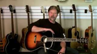 Official Washburn WSD5240 Solo Deluxe Acoustic Guitar Demo [upl. by Codd]