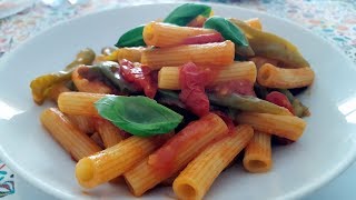 Rigatoni con i Friggitelli [upl. by Ntsud484]