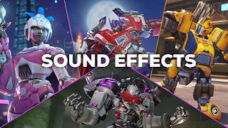 TRANSFORMERS x Overwatch Sound Effects [upl. by Delaney]