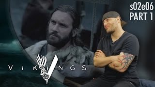 Vikings s02e06 p1 quotUnforgivenquot REACTION [upl. by Lierbag]