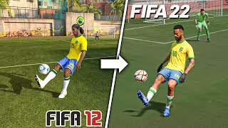 FIFA 11  FIFA 22 Practice Arena Evolution [upl. by Hieronymus]