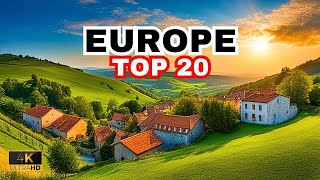 20 MustVisit Destinations in Europe 2024  Ultimate Europe Travel Guide [upl. by Roice]