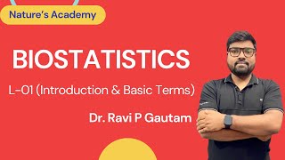 BIOSTATISTICS  L01  Introduction amp Basic Terms [upl. by Ebby132]