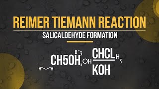 Reimer–Tiemann Reaction 🧪  Salicylaldehyde Formation  Detailed Machanism  Organic Chemistry [upl. by Imuyam]