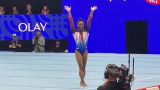 Simone Biles 14750 Floor  Qualified to Paris 2024 Olympic Trials Day 2 [upl. by Quinby748]