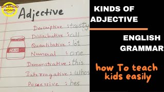 Kinds of Adjectives in English Grammar  English Grammar Everyday Practice [upl. by Len]