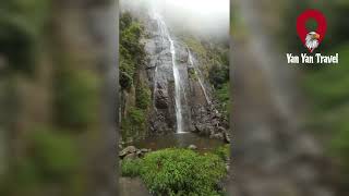 Bambarakanda waterfall srilanka  Sri Lanka Waterfall  Srilanka Beautiful Place [upl. by Annirok]