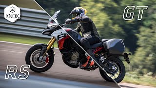 Ducati Multistrada V4 RS amp Multistrada V4S Grand Tour first ride  KNOX [upl. by Martres]