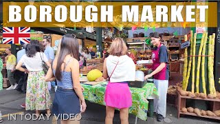 Tasting Tour of BOROUGH MARKETS Best Street Food in England [upl. by Froh]