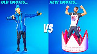 old emotes vs new emotes [upl. by Yssak261]