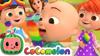 The Colors Song with Popsicles  CoComelon Nursery Rhymes amp Kids Songs [upl. by Itsrejk]