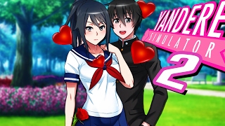 Yandere Simulator 2 🌟SENPAI amp YANDERE CHAN DATE HAPPY ENDING🌟 Yandere Simulator Visual Novel [upl. by Gardner]