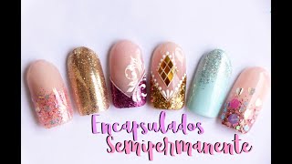 Encapsular en Semipermanente ♥ Deko Uñas [upl. by Ayin88]