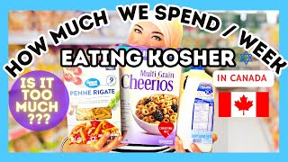 How Much Does it Really Cost Eating Kosher for a Full Week as Orthodox Jews  Is It Really too much [upl. by Annaihs]