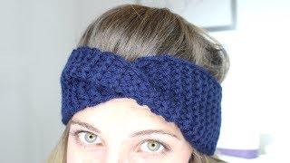 Tuto tricot pour débutant  le headband torsadé facile ✨ Marion Blush [upl. by Edras]