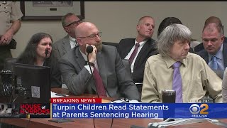 Turpin Parents Get Life In Prison In Emotional Sentencing [upl. by Eneladgam]