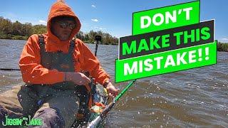 Dont Make THIS Mistake  It Could COST You a FINGER 🫨 CATFISHING from a KAYAK [upl. by Parnas]