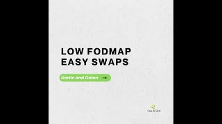 shorts Low FODMAP Swaps [upl. by Eseerehs]