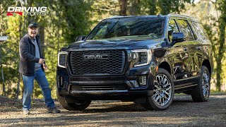 The New 2023 GMC Yukon Denali Comprehensive Review And Mountain Drive [upl. by Anaujnas]