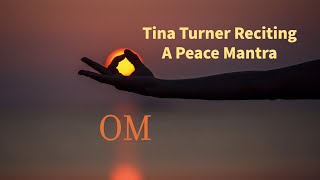 Tina Turners Peace Mantra Goes Viral  Meditation [upl. by Lucy]