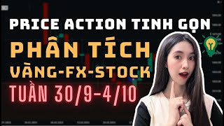 ✅ Phân Tích VÀNGFOREXSTOCK Tuần 30090410 Theo Phương Pháp Price Action Tinh Gọn  TraderViet [upl. by Godliman]