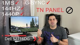 Dell S2716DG 27quot Gaming monitor review [upl. by Garzon]