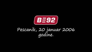 Radio B92  Peščanik 20012006 [upl. by Llenal238]