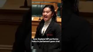 New Zealand MP Haka dance viral Haka shorts [upl. by Kwarteng108]