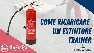 Come ricaricare un Estintore Trainer Fireware [upl. by Peltier]