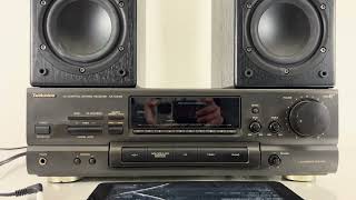 Technics AV Controller Stereo Receiver Stereo Receiver SAGX190 [upl. by Southard]