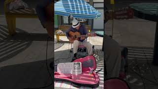 Cool Musician in Nahariya Israel 23May24 travel music [upl. by Chrisse]