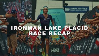 IRONMAN Lake Placid Race Recap FIRST IRONMAN WIN [upl. by Obocaj]