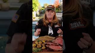 Prime Rib on the Grill Quick Tips 🍖🔥 cookinwithcowboy shorts [upl. by Erlinna]